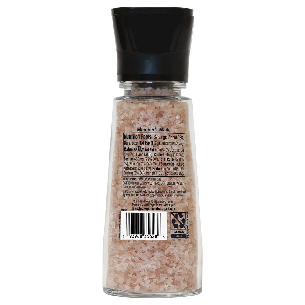 Members Mark Himalayan Pink Salt Grinder 14.3 Ounce Image 2