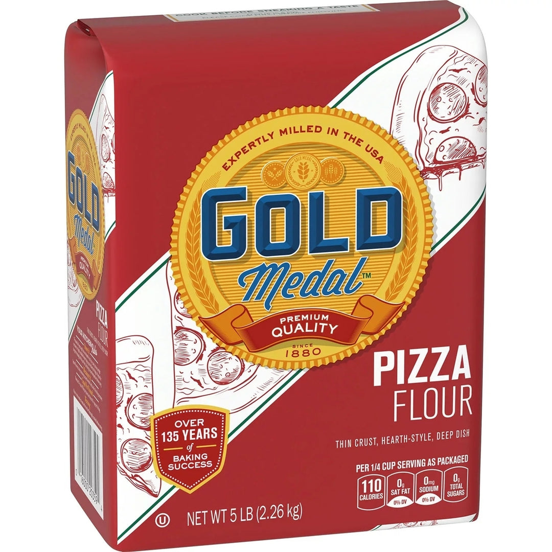 Gold Medal Pizza Flour 5 Pounds Image 1