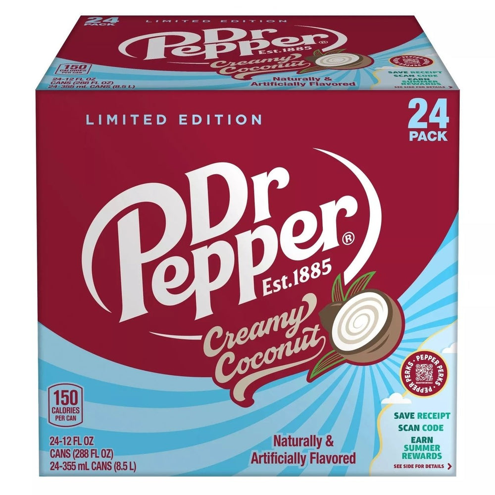 Dr Pepper Creamy Coconut12 Fluid Ounce (Pack of 24) Image 2