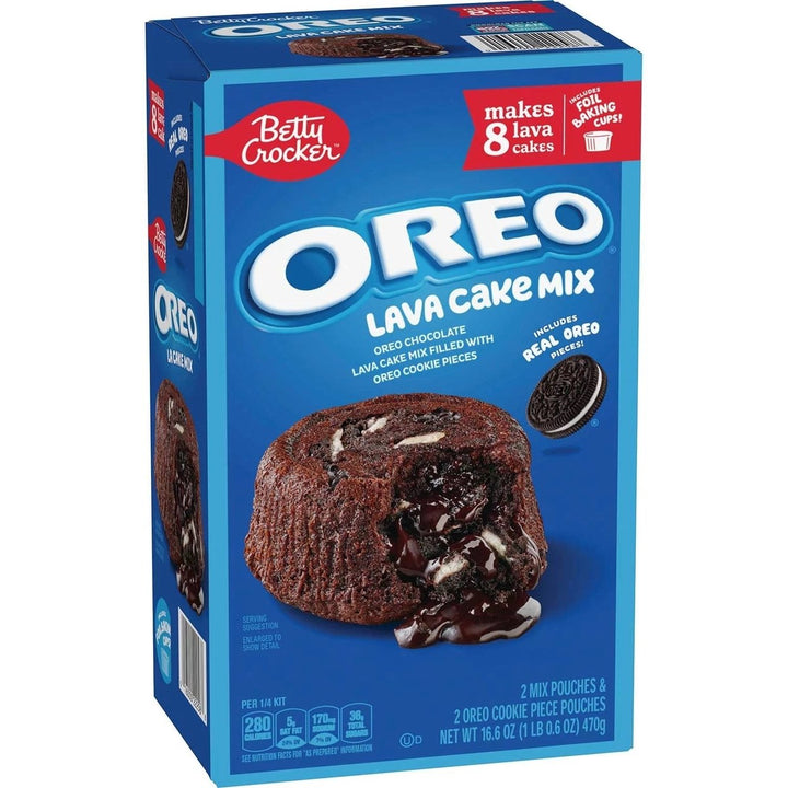 Betty Crocker Oreo Lava Cake 16.6 Ounce (Pack of 2) Image 1