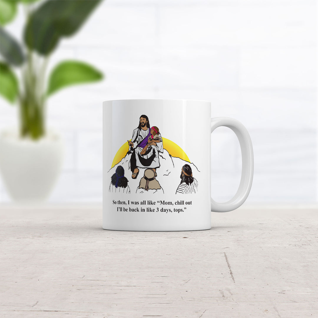 Story Time With Jesus Mug Funny Easter Sunday Coffee Cup-11oz Image 2