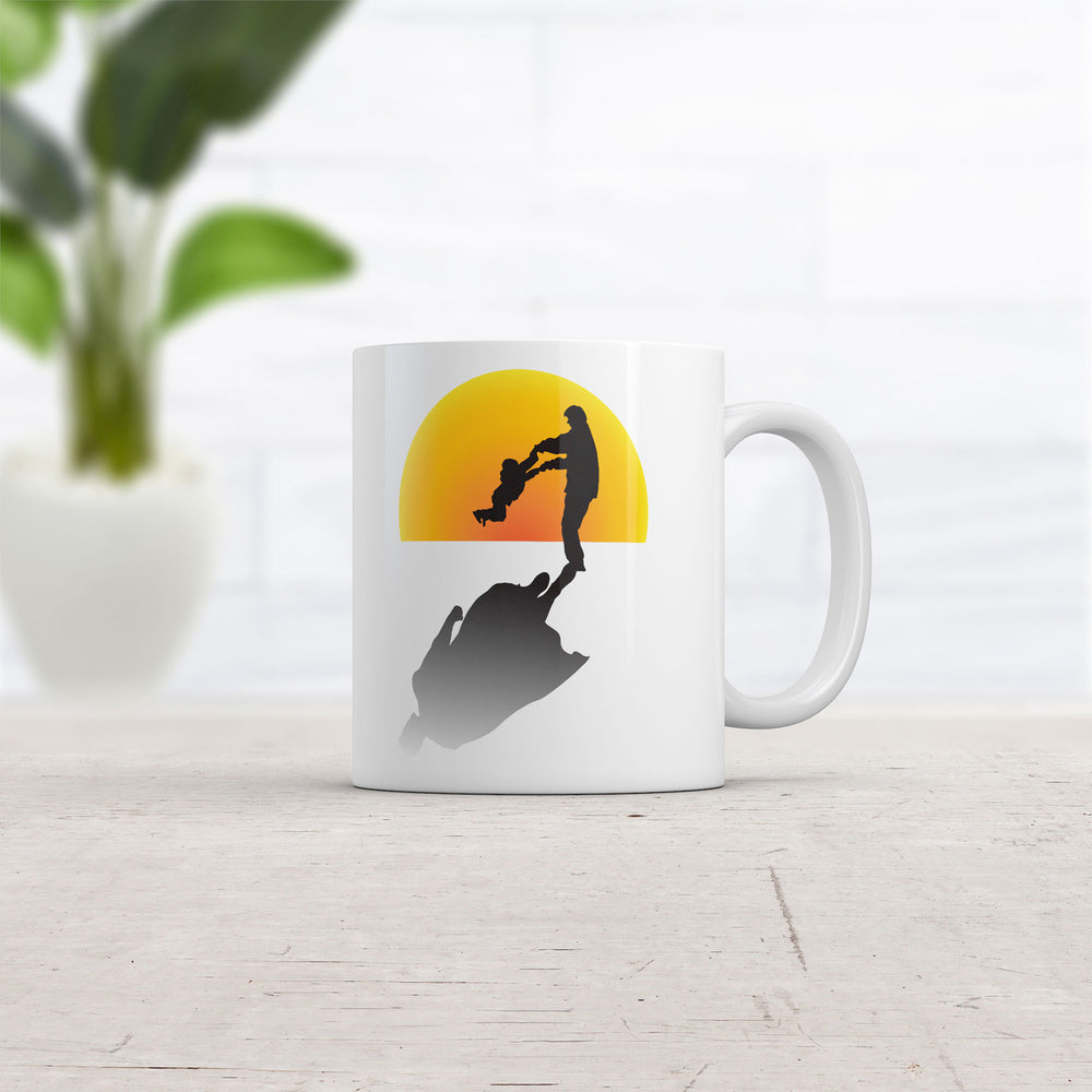 Super Dad Shadow Mug Funny Fathers Day Graphic Coffee Cup-11oz Image 2