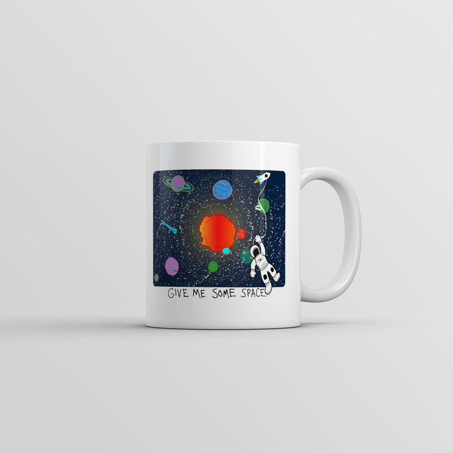 Give Me Some Space Mug Funny Sarcastic Astronaut Coffee Cup-11oz Image 1