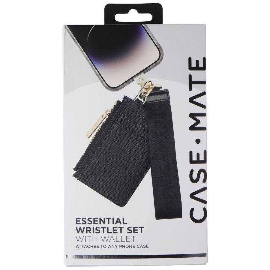 Case-Mate Essential Wristlet Set with Wallet for Any Phone Case - Black Image 1