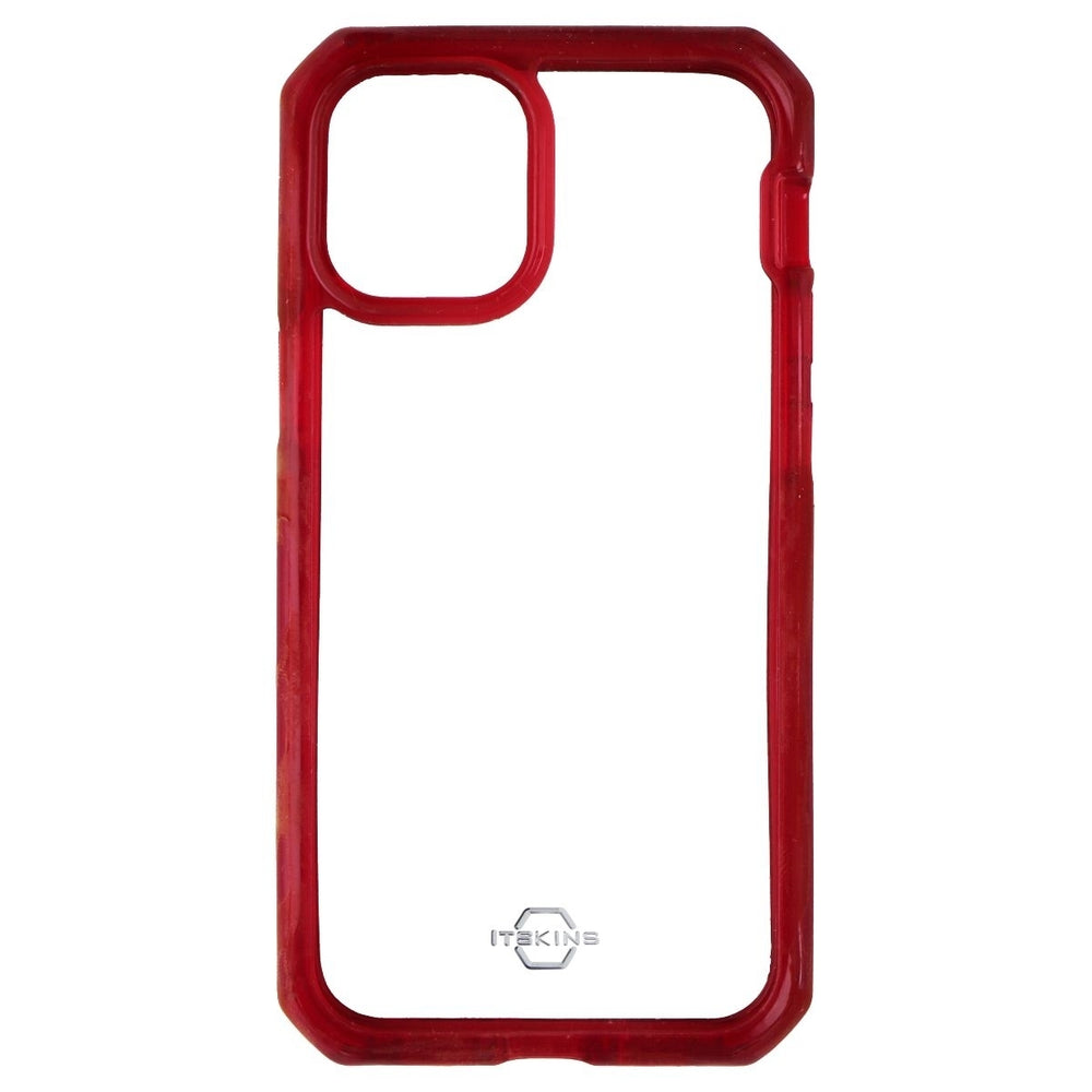 ITSKINS Supreme Clear Series Case for Apple iPhone 12 Mini - Transparent/Red Image 2