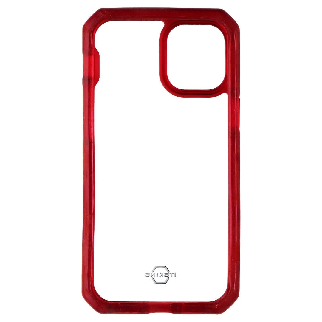 ITSKINS Supreme Clear Series Case for Apple iPhone 12 Mini - Transparent/Red Image 3