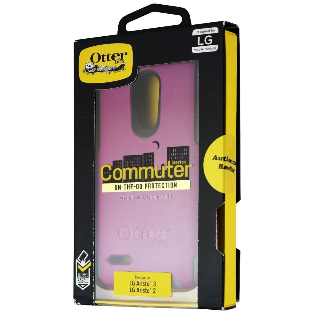 OtterBox Commuter Series Case for LG Aristo 3 and Aristo 2 - Purple / Gray Image 1