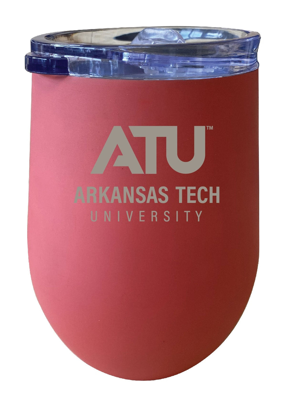 Arkansas Tech University 12 oz Engraved Insulated Wine Stainless Steel Tumbler Officially Licensed Collegiate Product Image 2