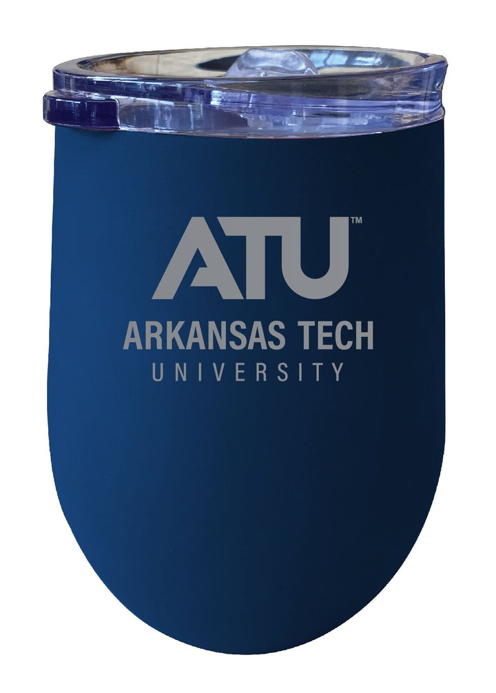 Arkansas Tech University 12 oz Engraved Insulated Wine Stainless Steel Tumbler Officially Licensed Collegiate Product Image 3