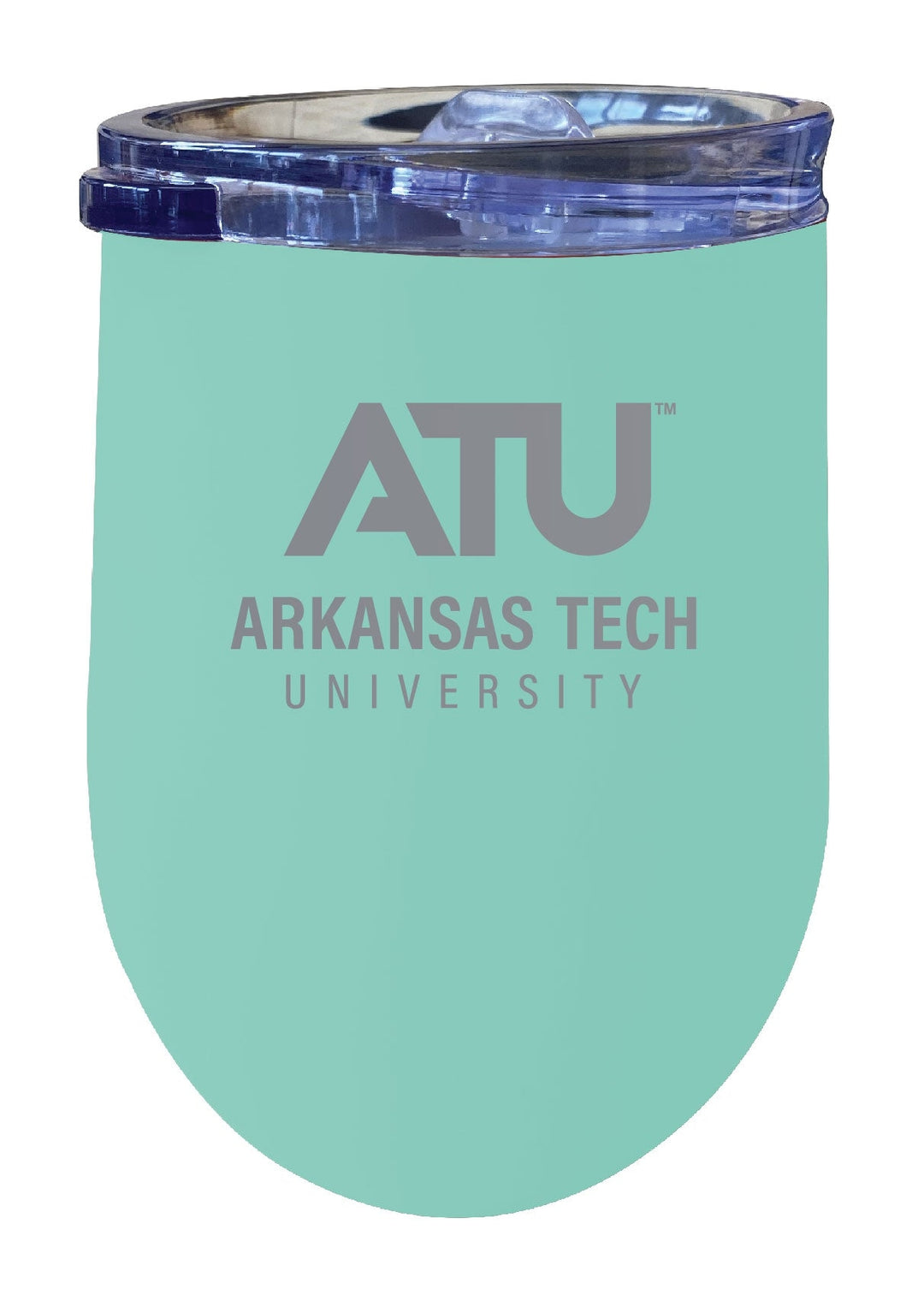 Arkansas Tech University 12 oz Engraved Insulated Wine Stainless Steel Tumbler Officially Licensed Collegiate Product Image 4