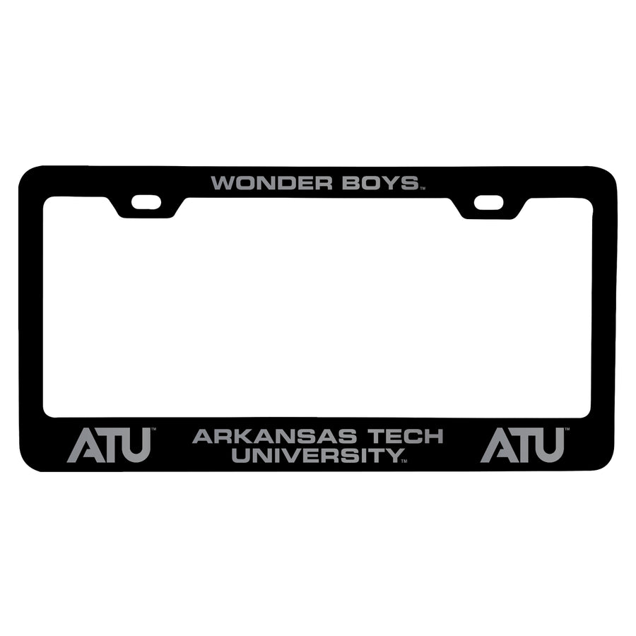 Arkansas Tech University Engraved Metal License Plate Frame Officially Licensed Collegiate Product Image 1