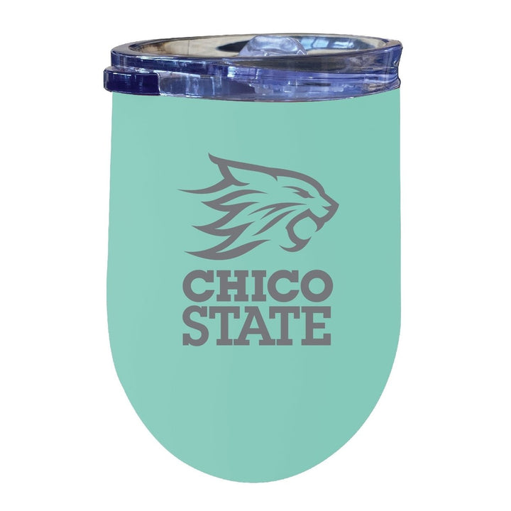 California State University Chico 12 oz Engraved Insulated Wine Stainless Steel Tumbler Officially Licensed Collegiate Image 4