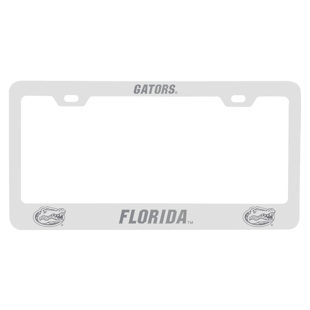 Florida Gators Engraved Metal License Plate Frame Officially Licensed Collegiate Product Image 2