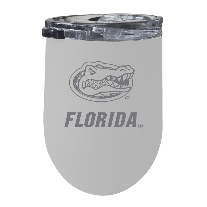 Florida Gators 12 oz Engraved Insulated Wine Stainless Steel Tumbler Officially Licensed Collegiate Product Image 4