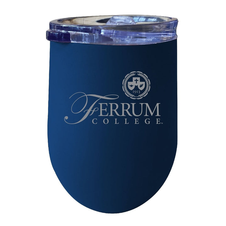 Ferrum College 12 oz Engraved Insulated Wine Stainless Steel Tumbler Officially Licensed Collegiate Product Image 3