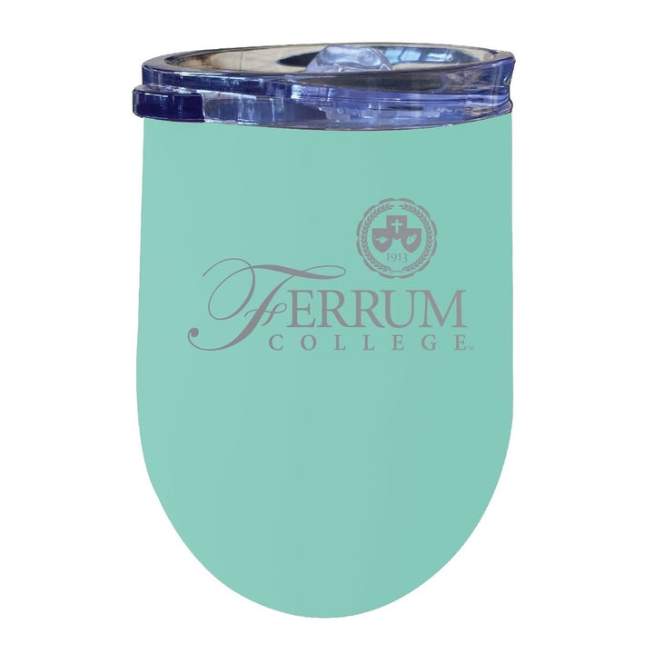 Ferrum College 12 oz Engraved Insulated Wine Stainless Steel Tumbler Officially Licensed Collegiate Product Image 4