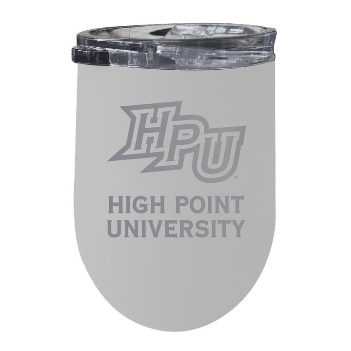 High Point University 12 oz Engraved Insulated Wine Stainless Steel Tumbler Officially Licensed Collegiate Product Image 4