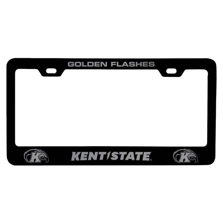 Kent State University Engraved Metal License Plate Frame Officially Licensed Collegiate Product Image 1