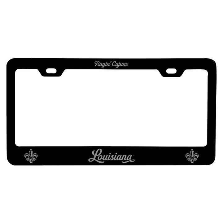 Louisiana at Lafayette Engraved Metal License Plate Frame Officially Licensed Collegiate Product Image 1