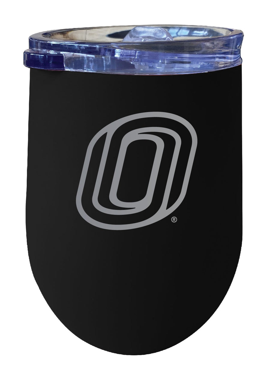 Nebraska at Omaha 12 oz Engraved Insulated Wine Stainless Steel Tumbler Officially Licensed Collegiate Product Image 1