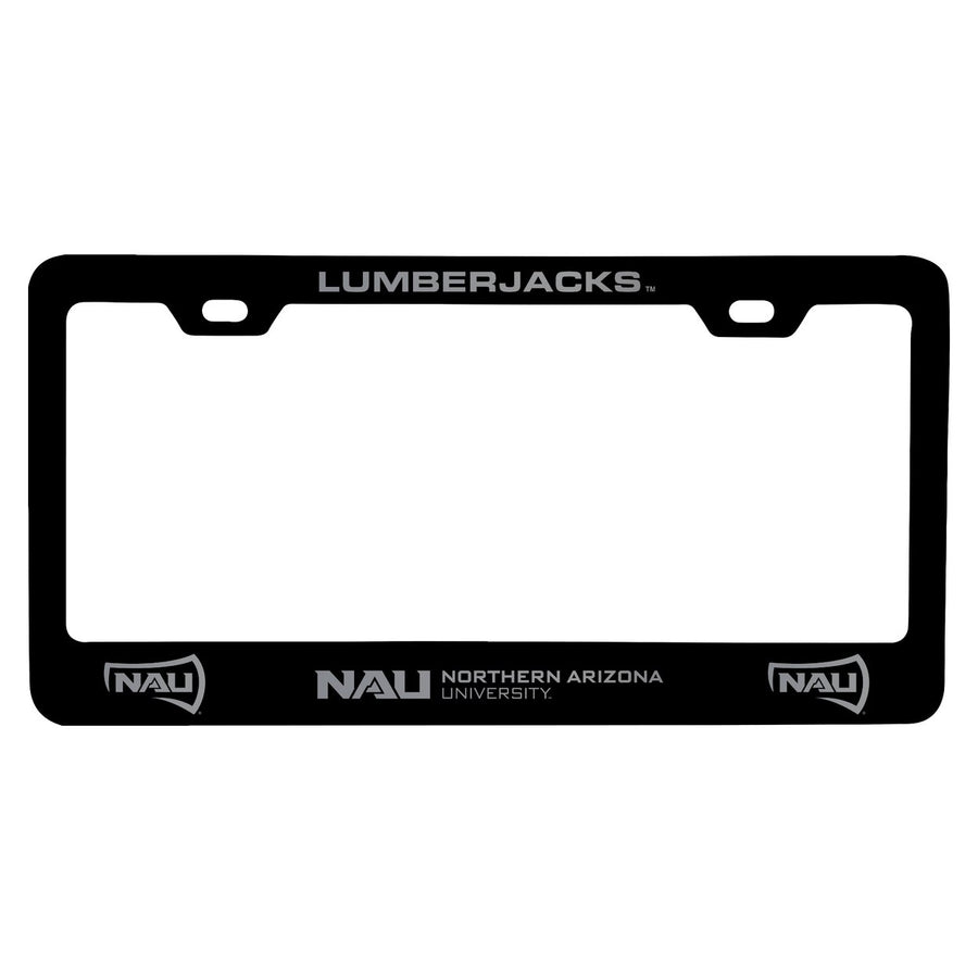 Northern Arizona University Engraved Metal License Plate Frame Officially Licensed Collegiate Product Image 1