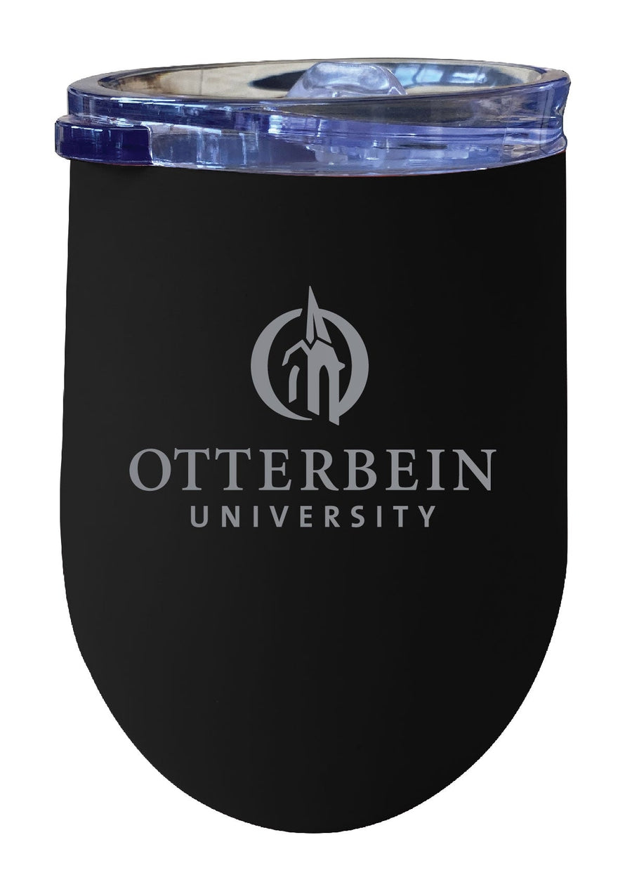 Otterbein University 12 oz Engraved Insulated Wine Stainless Steel Tumbler Officially Licensed Collegiate Product Image 1