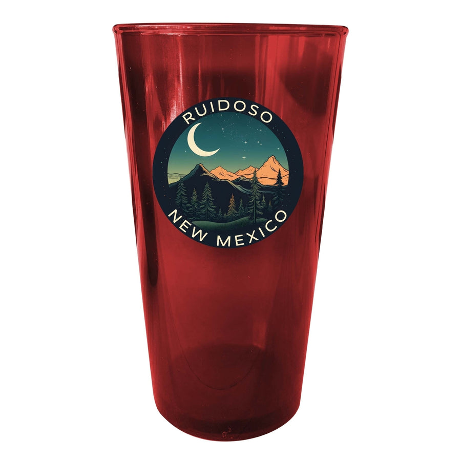 Ruidoso  Mexico Design A Souvenir Plastic 16 oz pint Image 1