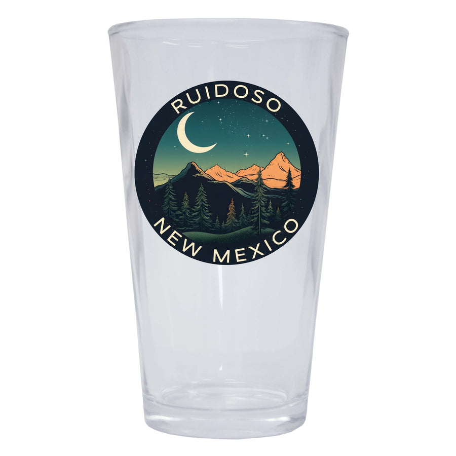 Ruidoso Mexico Design A Souvenir 16 oz Pint Glass Image 1