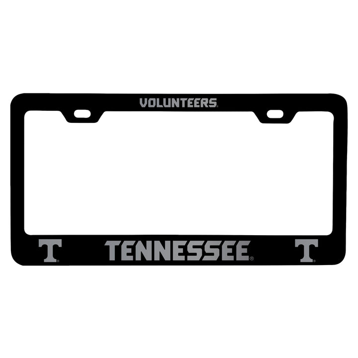 Tennessee Knoxville Engraved Metal License Plate Frame Officially Licensed Collegiate Product Image 1