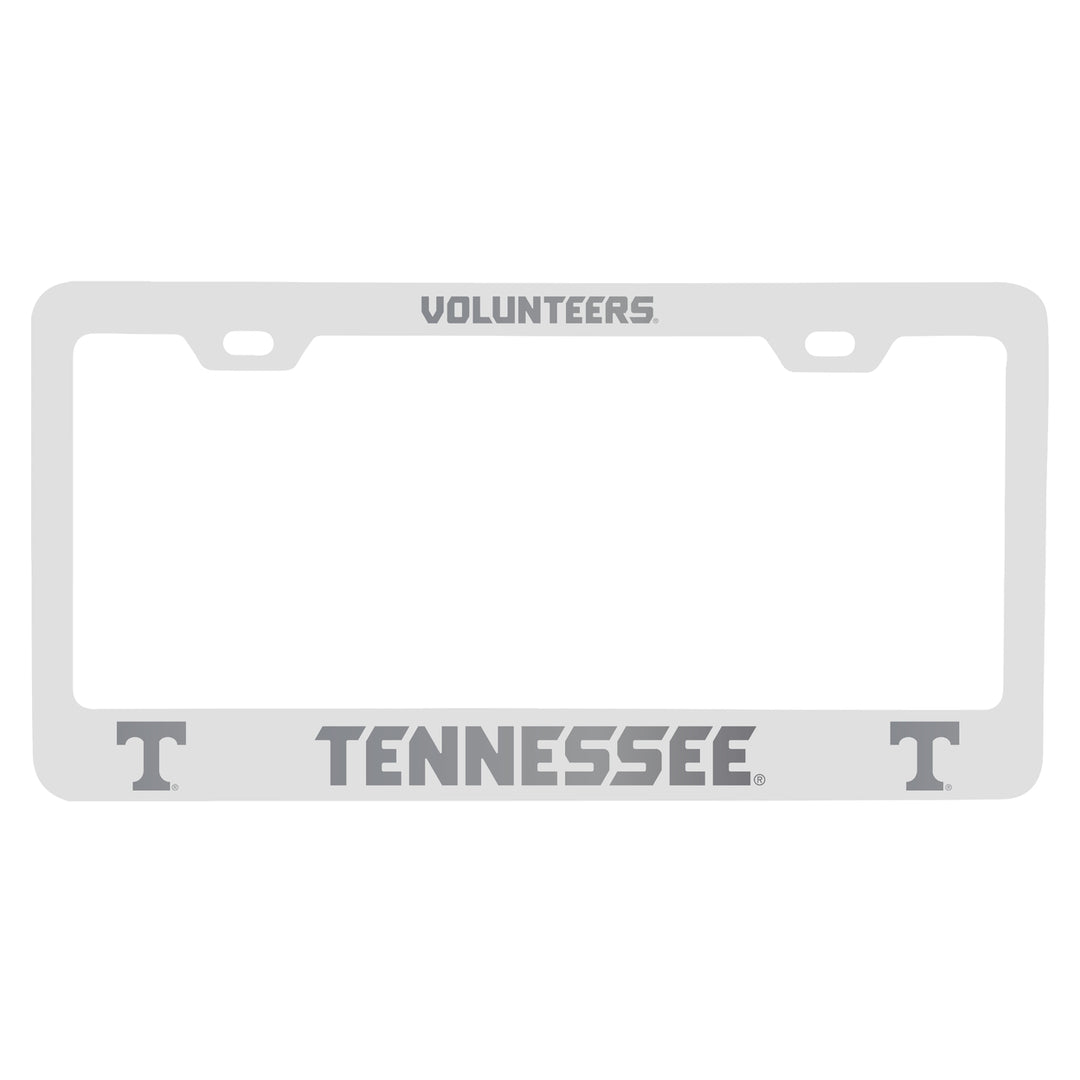 Tennessee Knoxville Engraved Metal License Plate Frame Officially Licensed Collegiate Product Image 2