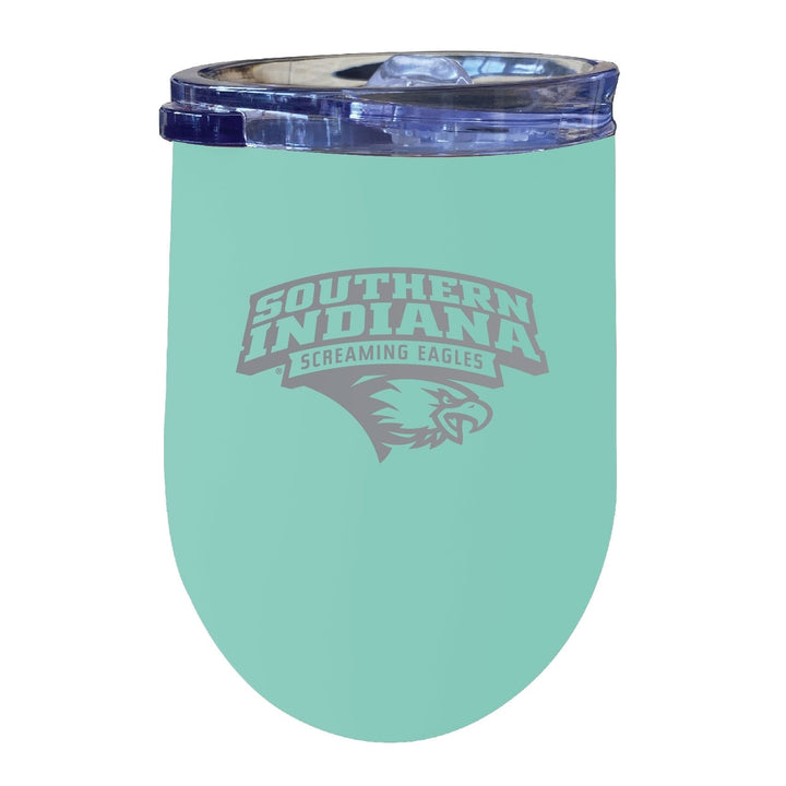 University of Southern Indiana 12 oz Engraved Insulated Wine Stainless Steel Tumbler Officially Licensed Collegiate Image 4