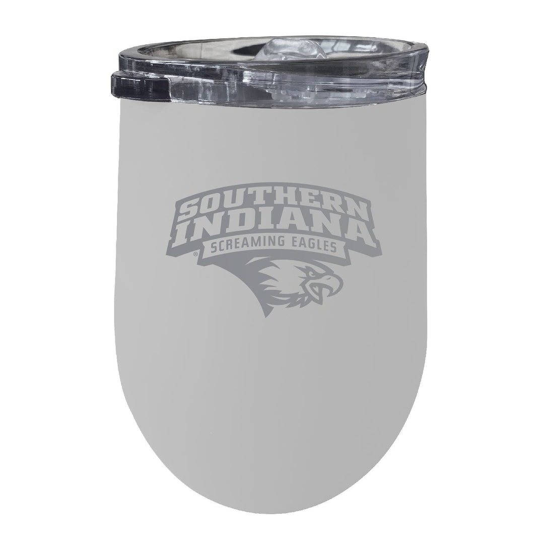 University of Southern Indiana 12 oz Engraved Insulated Wine Stainless Steel Tumbler Officially Licensed Collegiate Image 4