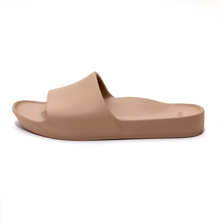 Archies Arch Support Slides Tan Unisex SLD-SB-TAN Lightweight Orthotic Footwear Image 3