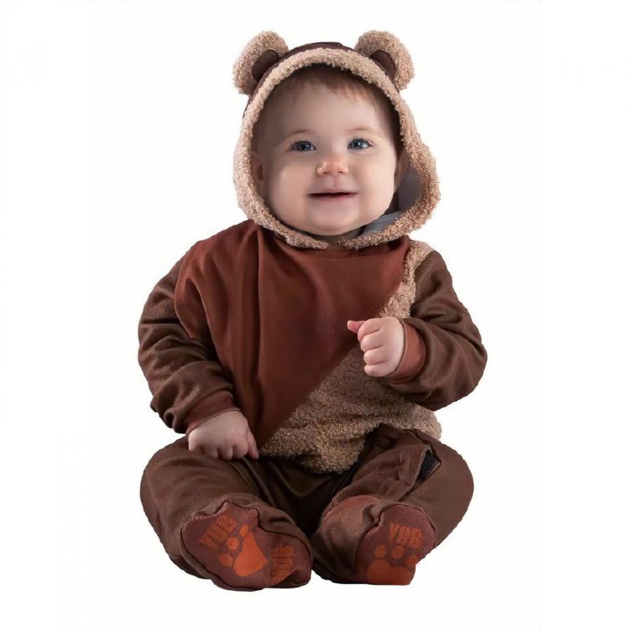 Star Wars Ewok Infant Costume with Non-Slip Booties Image 1