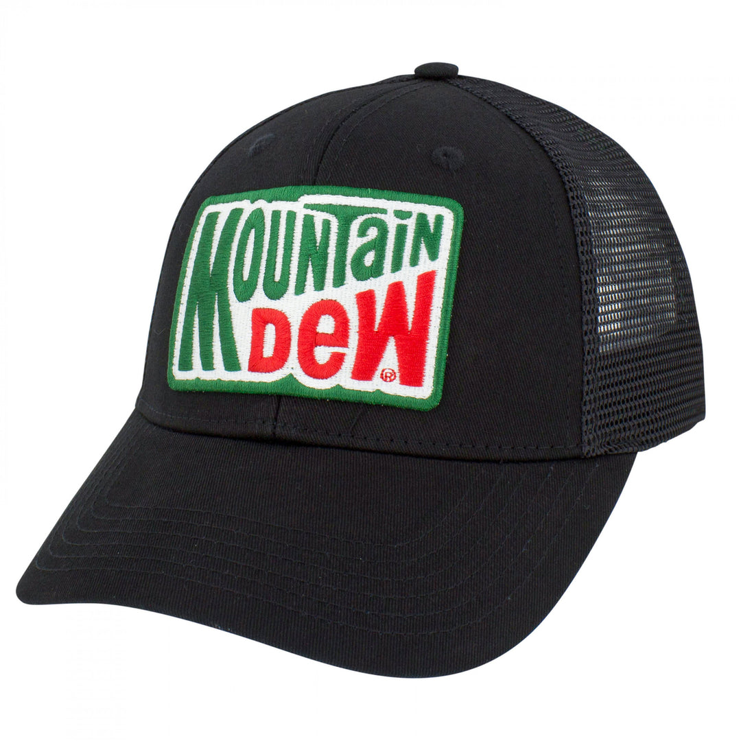 Mountain Dew Logo Adjustable Trucker Hat Image 1