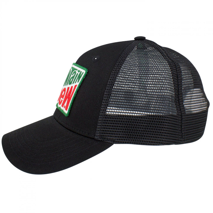 Mountain Dew Logo Adjustable Trucker Hat Image 3