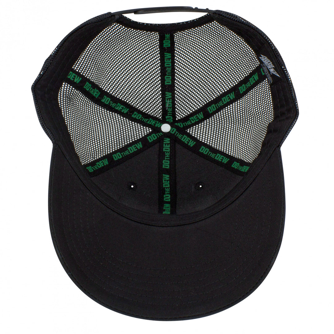 Mountain Dew Logo Adjustable Trucker Hat Image 6