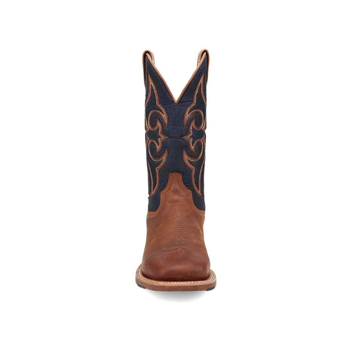 Dan Post Western Boots Mens Jenks Leather Broad Square Toe Rust DP5018 Image 3