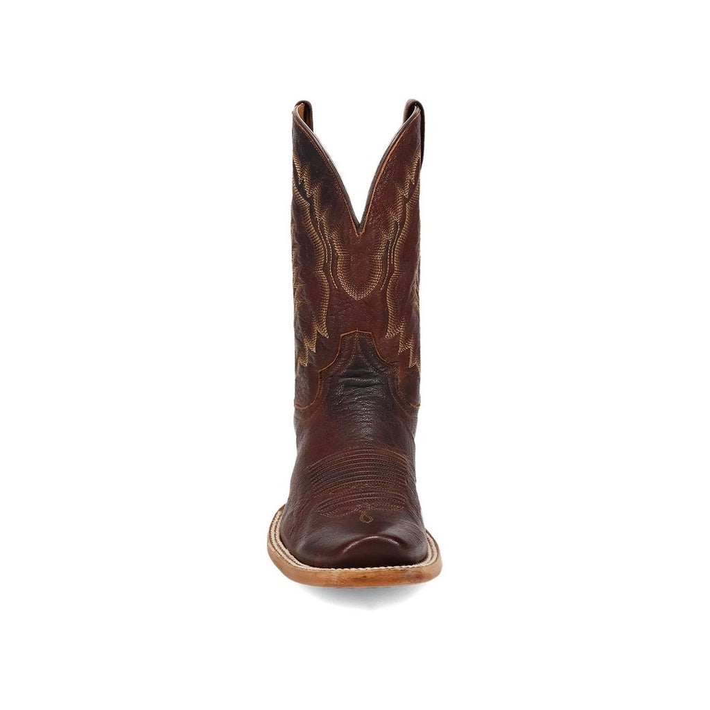 Dan Post Western Boots Mens Leather Boerne Square Toe Cognac DP5026 Image 2