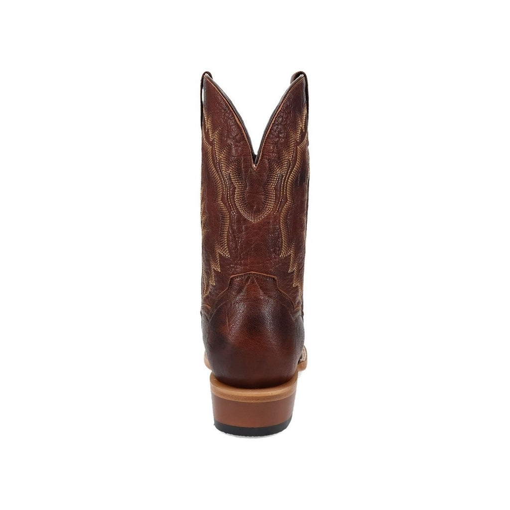 Dan Post Western Boots Mens Leather Boerne Square Toe Cognac DP5026 Image 4