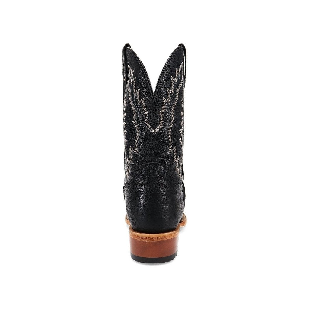 Dan Post Western Boots Mens Boerne Leather Square Toe Black DP5025 Image 4