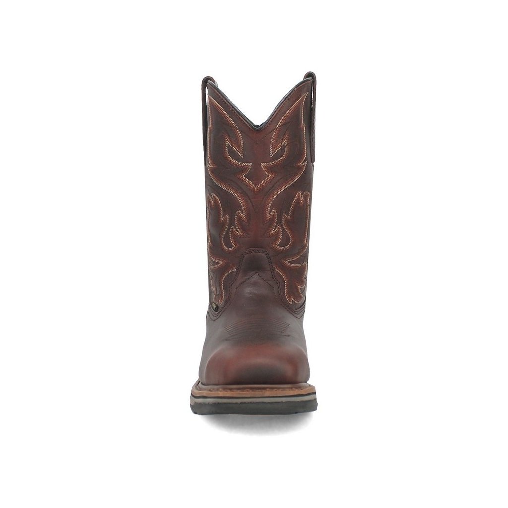 Dan Post Western Boots Mens Bridger Leather Chocolate DP59464 Image 3