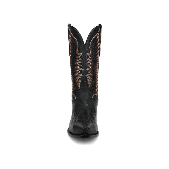 Dan Post Western Boots Mens Rip Leather Snip Toe Charcoal DP3176 Image 3