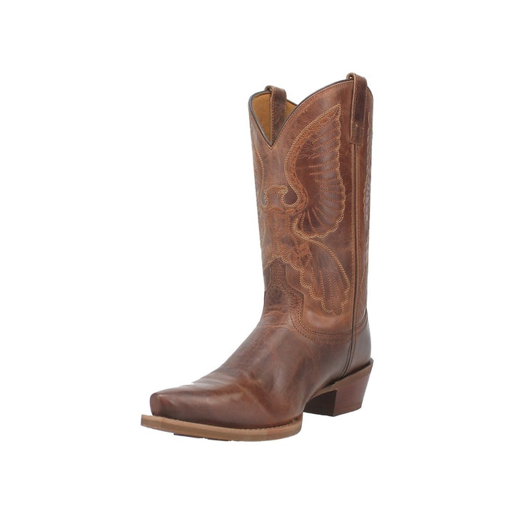 Laredo Western Boots Mens Arno Snip Toe 12" Shaft Taupe 68572 Image 1