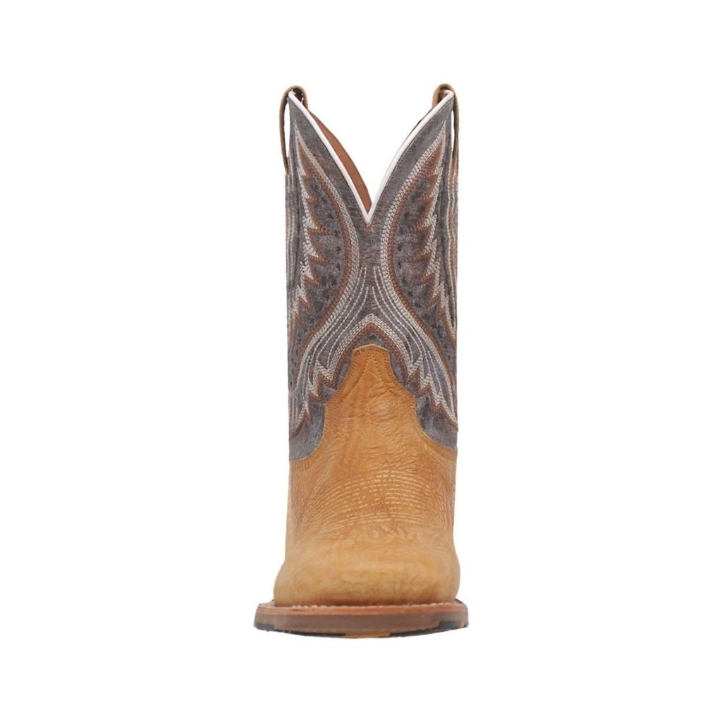 Dan Post Western Boots Mens Bison Dugan Square Toe Camel DP4925 Image 2