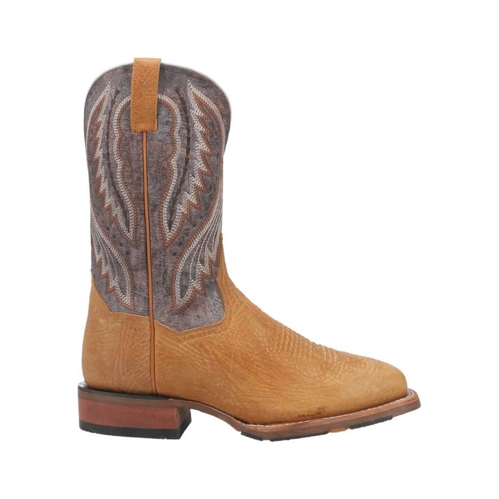 Dan Post Western Boots Mens Bison Dugan Square Toe Camel DP4925 Image 3