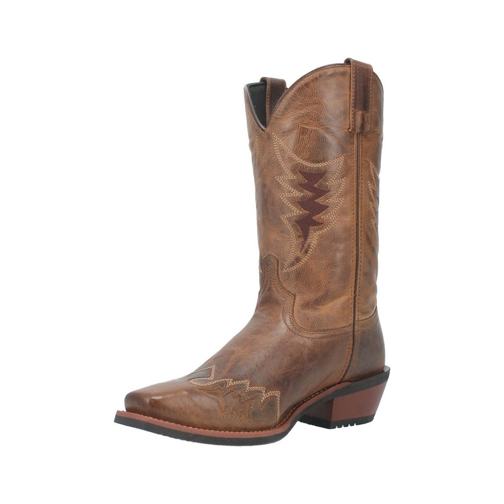 Laredo Western Boots Mens Williams Overlay Square Toe Tan 68470 Image 1