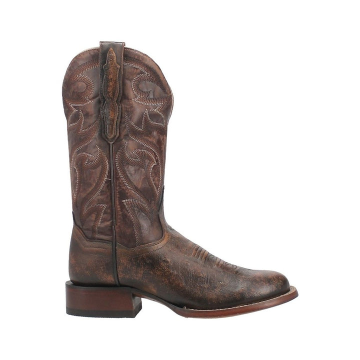 Dan Post Western Boots Mens Clyde Ostrich Round Toe Cognac DP4936 Image 3