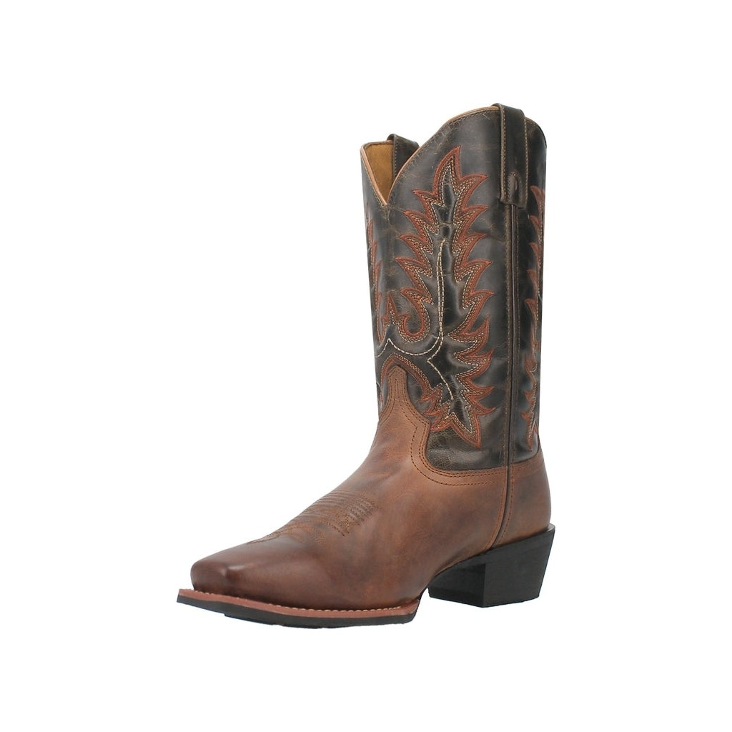 Laredo Western Boots Mens Kent Square Toe 12" Shaft Rust 68370 Image 1