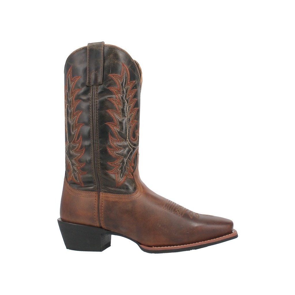 Laredo Western Boots Mens Kent Square Toe 12" Shaft Rust 68370 Image 3